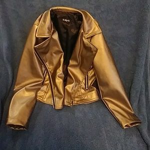 Toddler girl bomber style jacket
